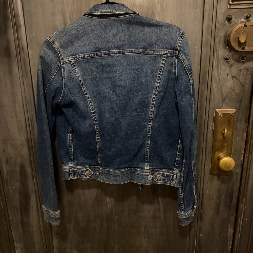 Ag Adriano Goldschmied Blue Denim Jacket